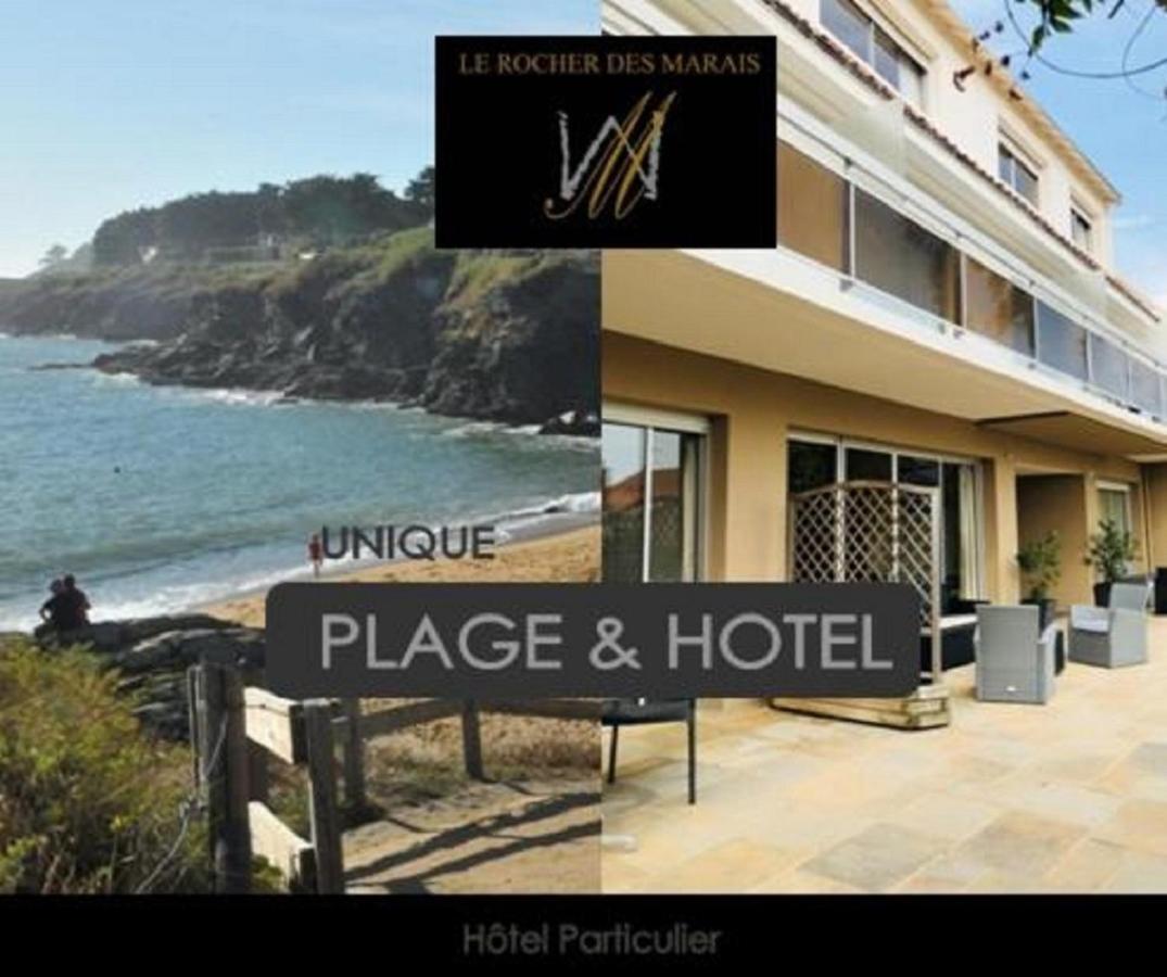 Hotel Particulier Le Rocher Des Marais "Proximite Plage & Vue Mer Pour Certains Hebergements" Pornic Exterior photo